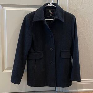 Classic Black Button-Up Jacket